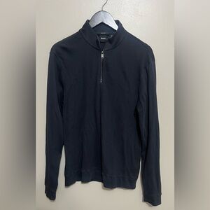 Boss Hugo Boss half zip regular fit sweater/sweatshirt long sleeve Size Medium